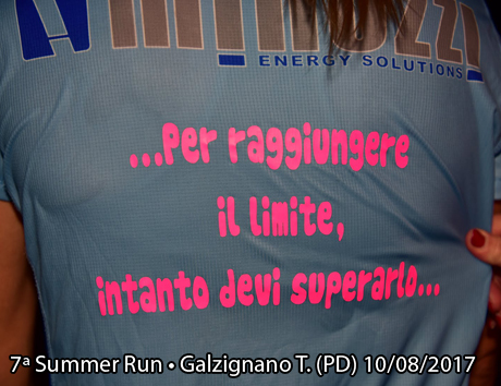 7ª Summer Run • Galzignano T. (PD) 10/08/2017
