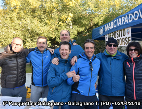 6ª Pasquetta a Galzignano • Galzignano T. (PD) • 02/04/2018