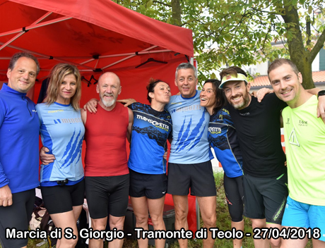 Marcia di S. Giorgio - Tramonte di Teolo - 27/04/2018